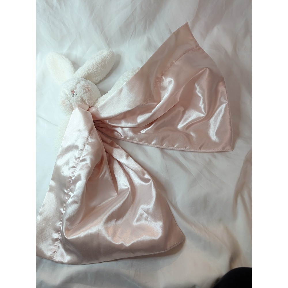 Bunnies by the Bay Pink Security Blanket Lovey Best Friends Indeed - Picture 4 of 5